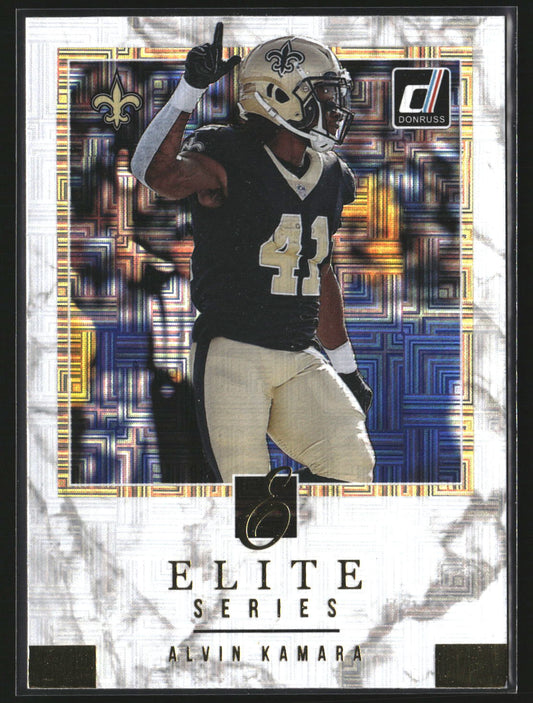 Alvin Kamara 2018 Donruss ES-2 The Elite Series New Orleans Saints