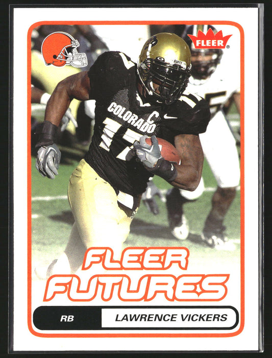 Lawrence Vickers 2006 Fleer 161 RC RC Cleveland Browns