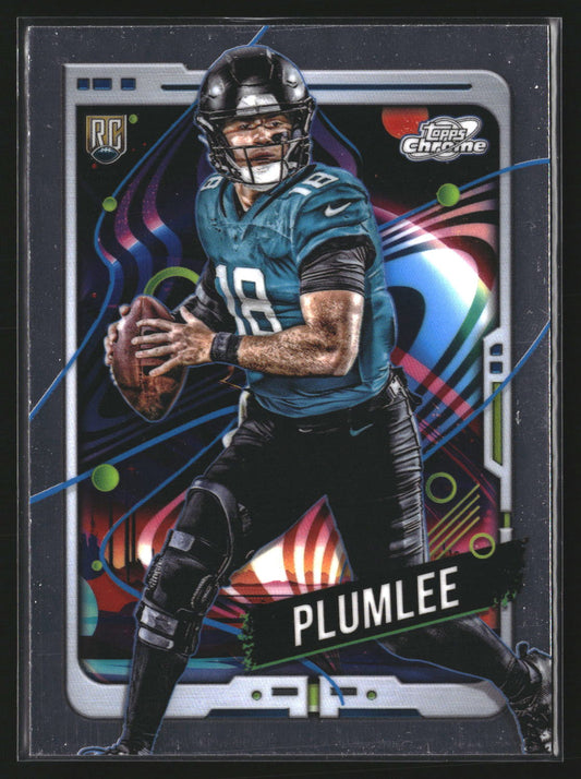 John RHYS Plumlee 2024 Topps Chrome Cosmic 179 RC RC Jacksonville Jaguars