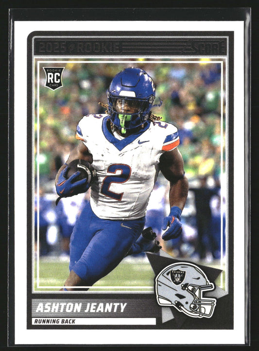 Ashton Jeanty 2025 Score 14 RC RC Las Vegas Raiders