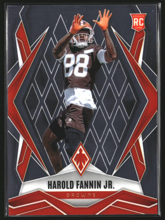 Harold Fannin Jr. 2025 Panini Phoenix 217 RC RC Cleveland Browns