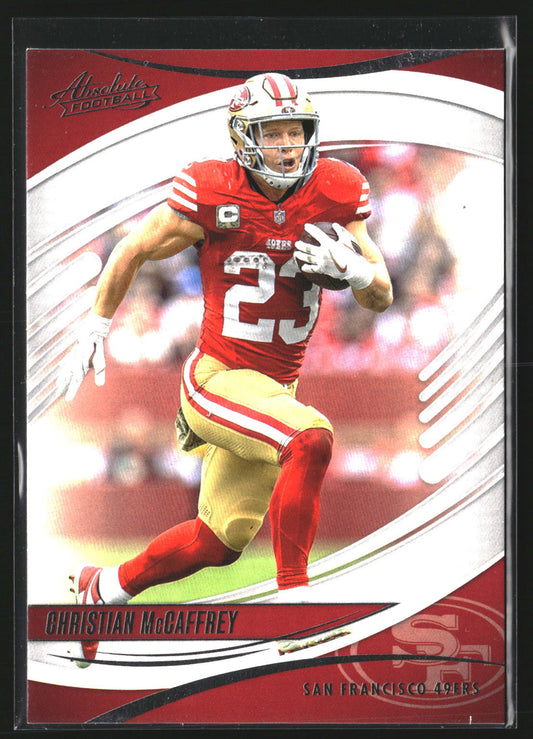 Christian McCaffrey 2025 Panini Absolute 49 San Francisco 49ers