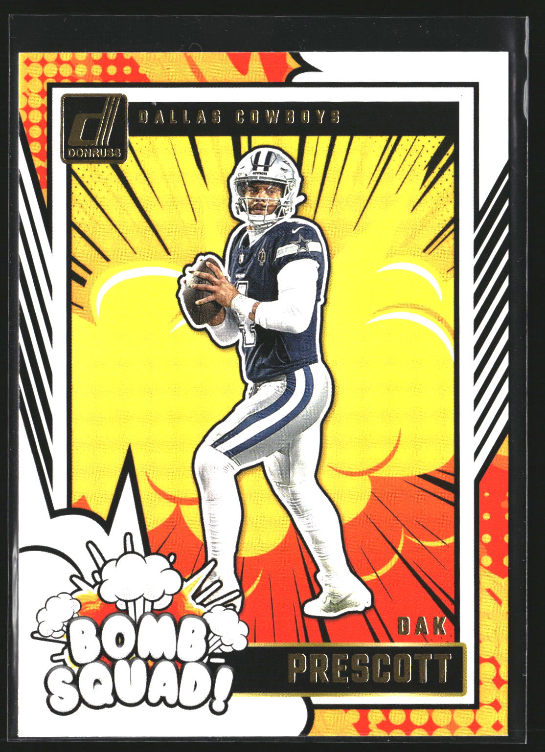 Dak Prescott 2024 Donruss 34 Bomb Squad Dallas Cowboys
