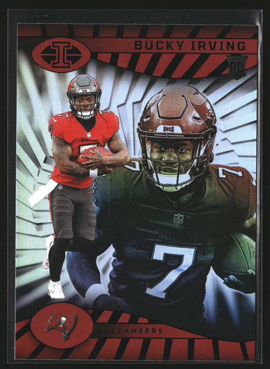 Bucky Irving 2024 Panini Illusions 85 Retail RC RC Tampa Bay Buccaneers