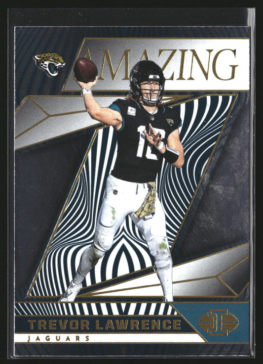Trevor Lawrence 2024 Panini Illusions 8 Amazing Jacksonville Jaguars