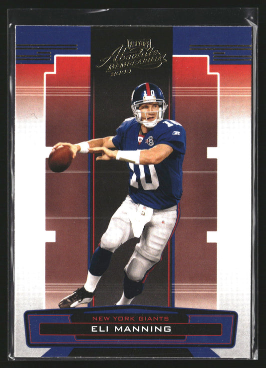 Eli Manning 2005 Playoff Absolute Memorabilia 100 Retail New York Giants