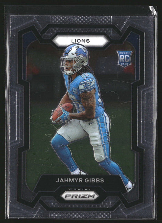 Jahmyr Gibbs 2023 Panini Prizm 331 RC RC Detroit Lions