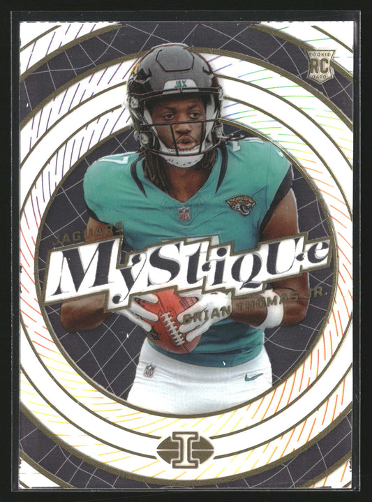 Brian Thomas Jr. 2024 Panini Illusions 13 Mystique Jacksonville Jaguars