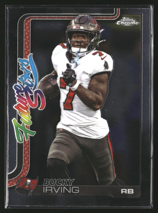 Bucky Irving 2025 Topps Chrome FS-11 Future Stars Tampa Bay Buccaneers