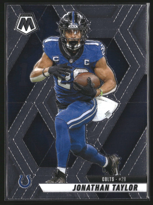 Jonathan Taylor 2025 Panini Mosaic 235 Indianapolis Colts