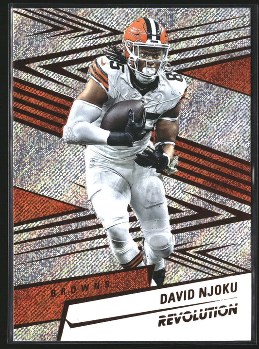 David Njoku 2025 Panini Revolution 186 Cleveland Browns