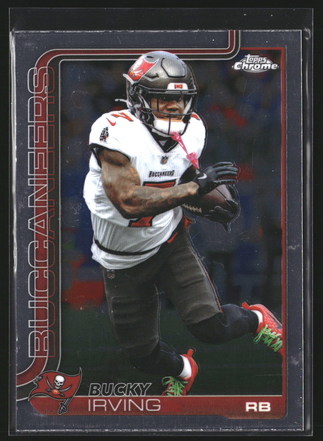 Bucky Irving 2025 Topps Chrome 285 Tampa Bay Buccaneers