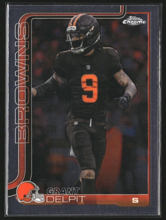 Grant Delpit 2025 Topps Chrome 66 Cleveland Browns