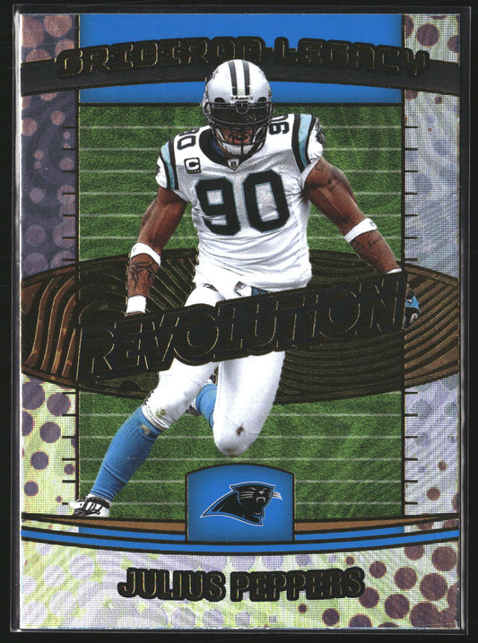 Julius Peppers 2025 Panini Revolution 21 Gridiron Legacy Carolina Panthers