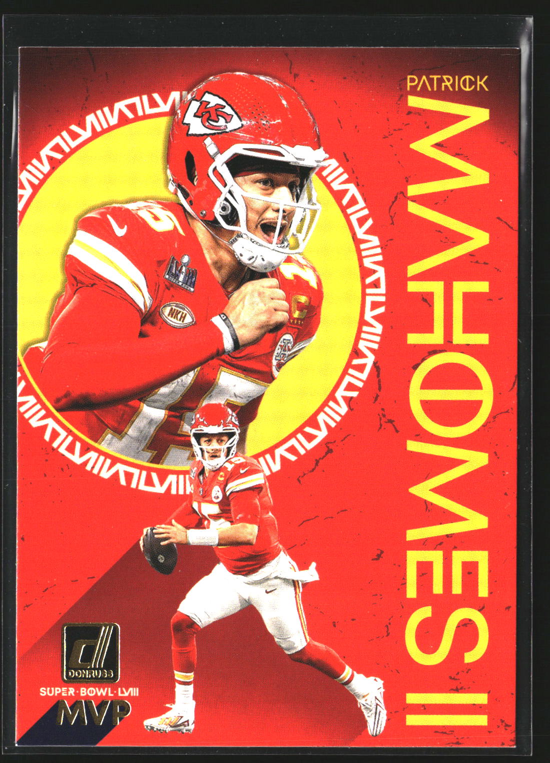Patrick Mahomes II 2024 Donruss SBMVP-PM Super Bowl MVP Kansas City Chiefs