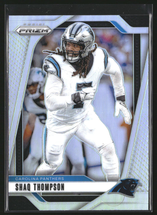 Shaq Thompson 2024 Panini Prizm 41 Silver Carolina Panthers
