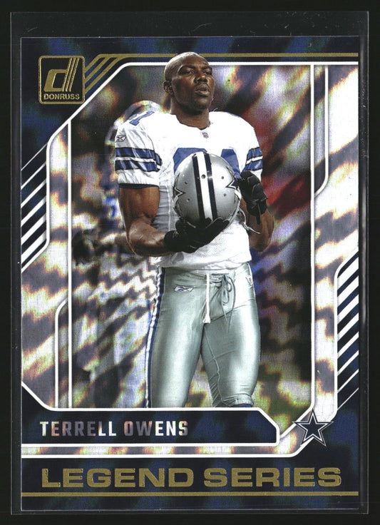 Terrell Owens 2024 Donruss 2 Legend Series Dallas Cowboys