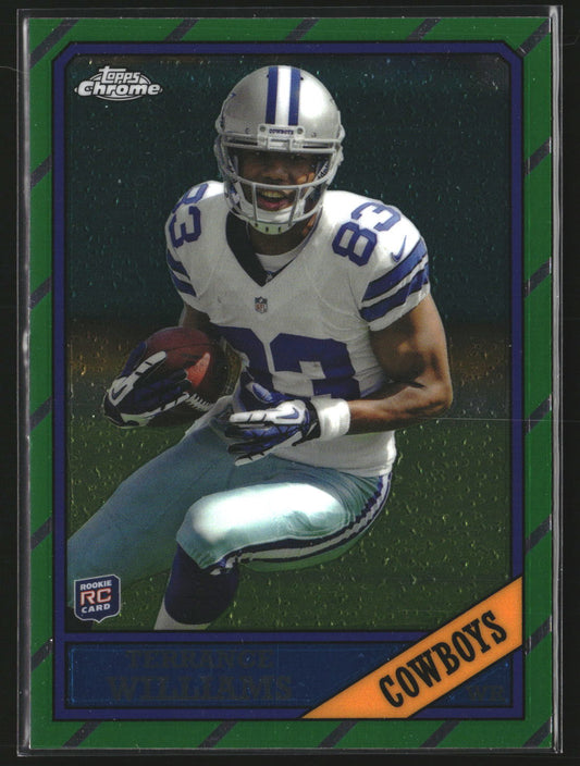 Terrance Williams 2013 Topps Chrome 14 1986 Dallas Cowboys