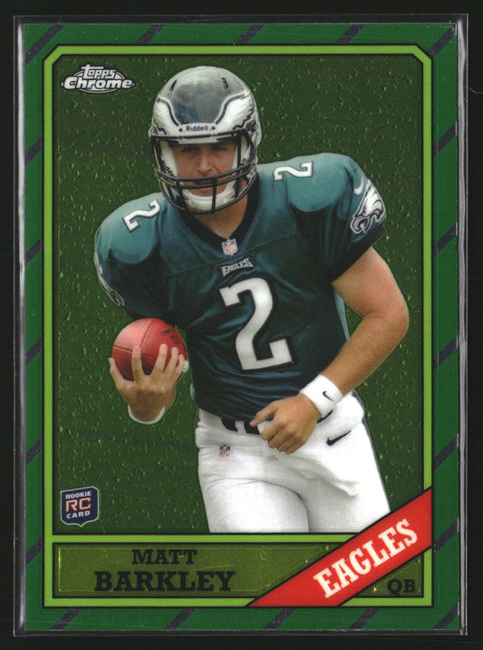 Matt Barkley 2013 Topps Chrome 3 1986 Philadelphia Eagles