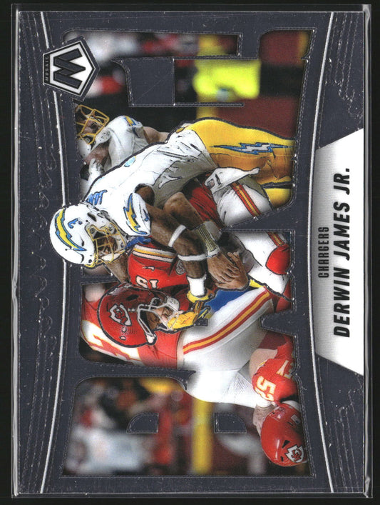 Derwin James Jr. 2025 Panini Mosaic 4 Bang! Los Angeles Chargers