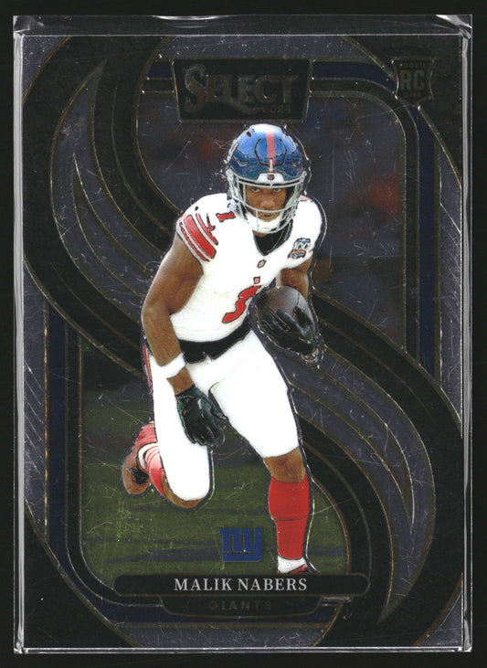 Malik Nabers 2024 Panini Select 116 RC RC New York Giants