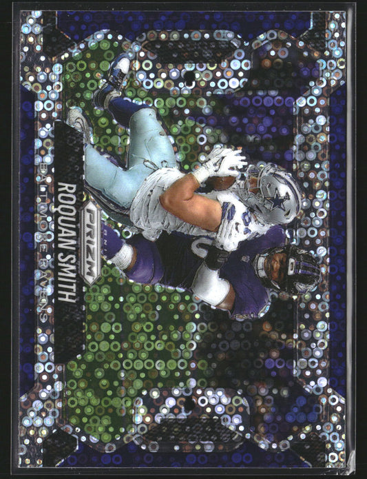 Roquan Smith 2025 Panini Prizm 8 Lockdown! No Huddle Baltimore Ravens