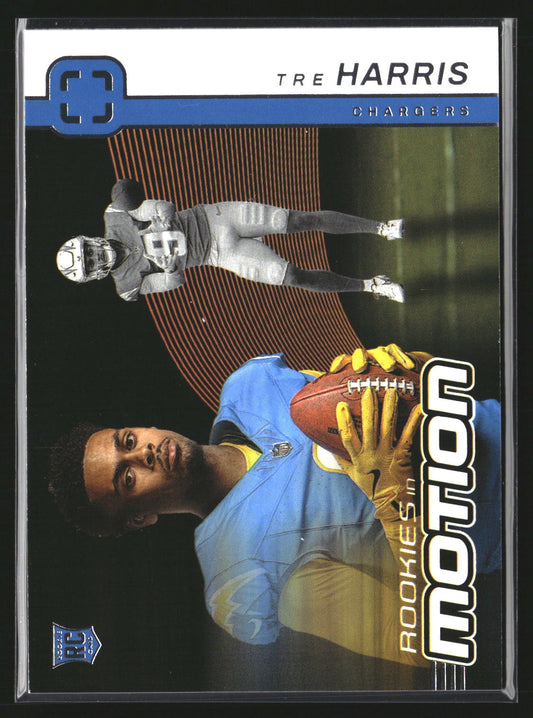 Tre Harris 2025 Panini Photogenic 19 Rookies In Motion Los Angeles Chargers