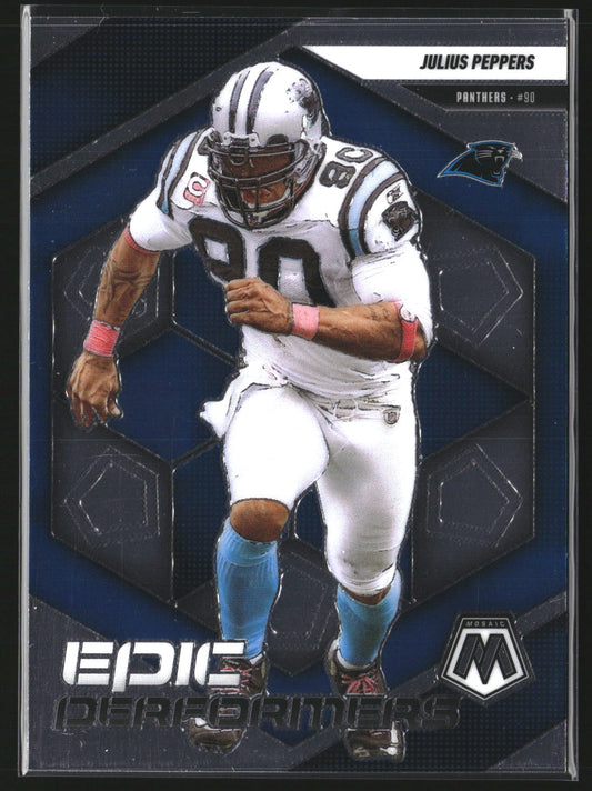 Julius Peppers 2025 Panini Mosaic 19 Epic Performers Carolina Panthers