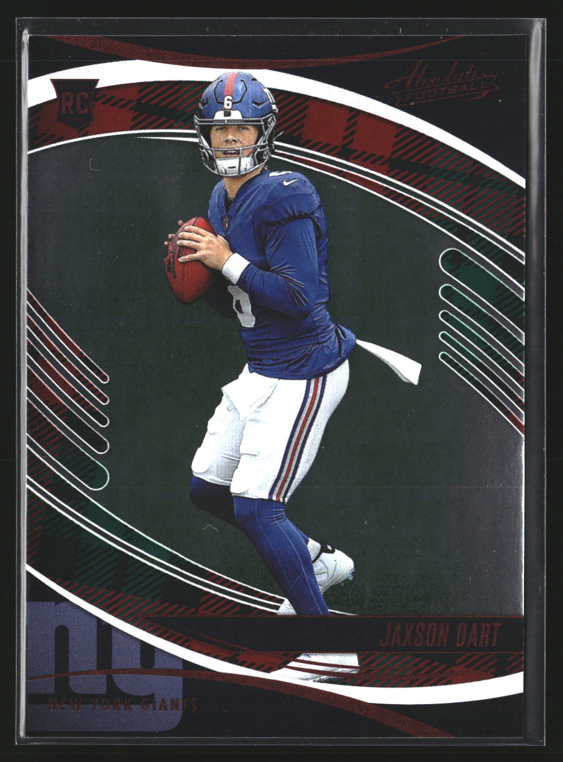 Jaxson Dart 2025 Panini Absolute Countdown Calendar 137 New York Giants