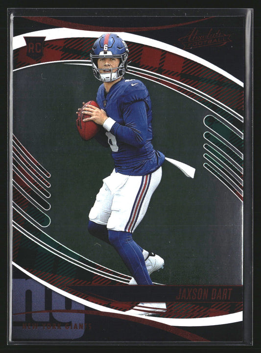 Jaxson Dart 2025 Panini Absolute Countdown Calendar 137 New York Giants