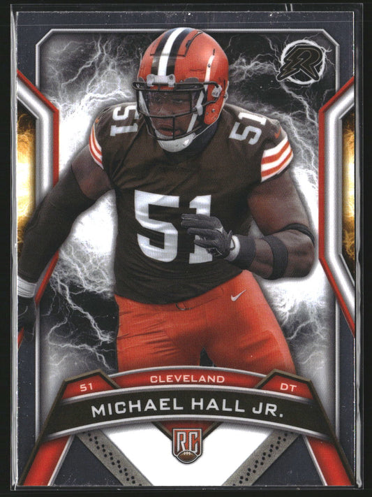 Michael Hall Jr. 2024 Topps Resurgence 122 Refractor RC RC Cleveland Browns