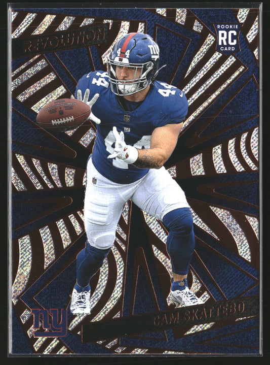 Cam Skattebo 2025 Panini Revolution 207 New York Giants