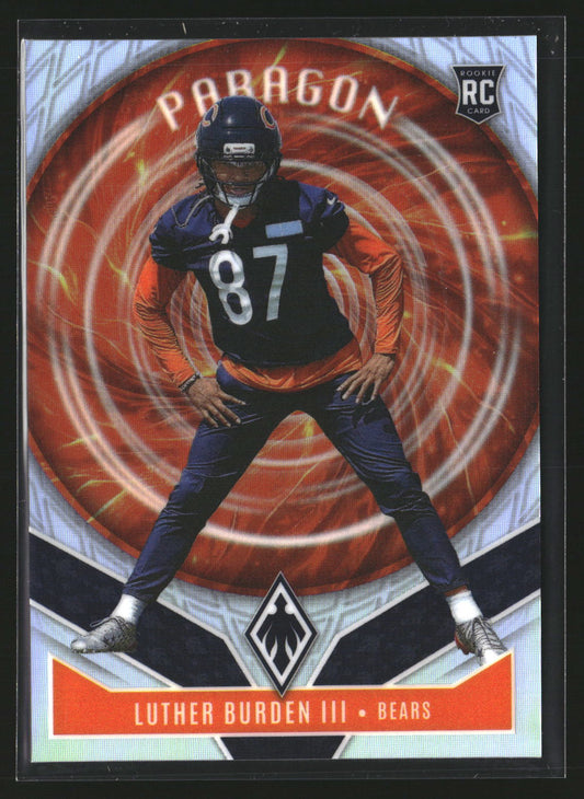 Luther Burden III 2025 Panini Phoenix 15 Paragon Chicago Bears