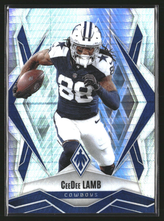 CeeDee Lamb 2025 Panini Phoenix 125 Silver Hyper Prizm Dallas Cowboys