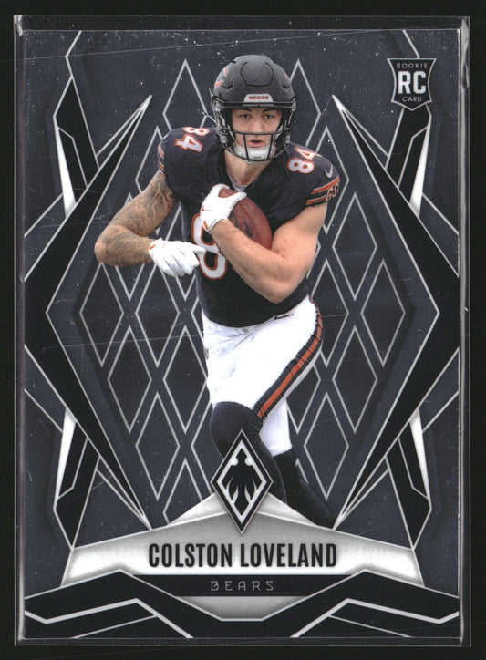 Colston Loveland 2025 Panini Phoenix 179 RC RC Chicago Bears