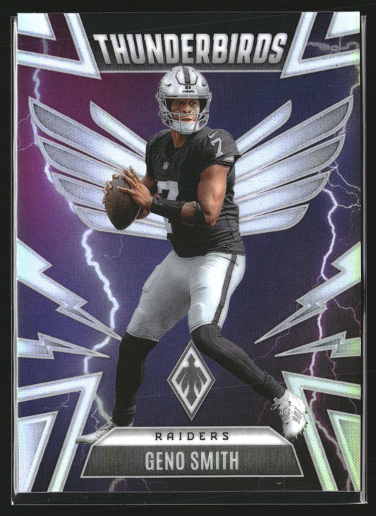 Tetairoa McMillan 2025 Panini Phoenix 7 Thunderbirds Carolina Panthers