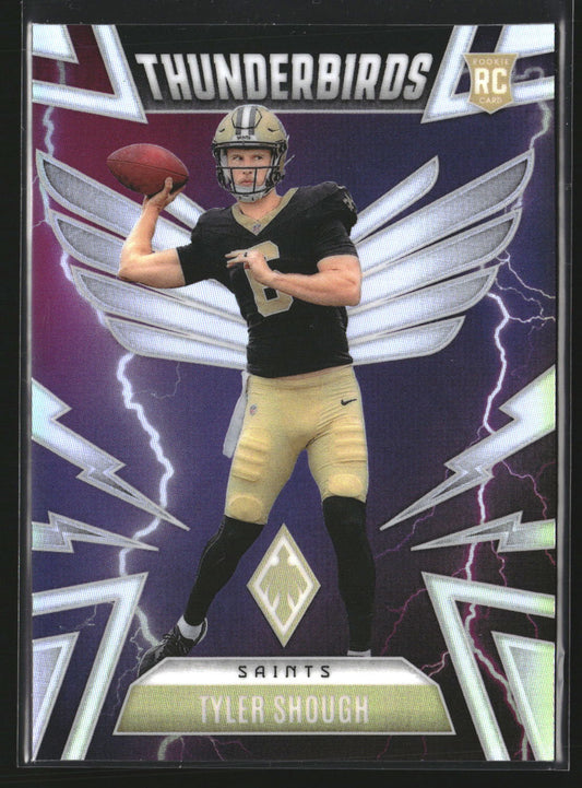 Tyler Shough 2025 Panini Phoenix 37 Thunderbirds New Orleans Saints
