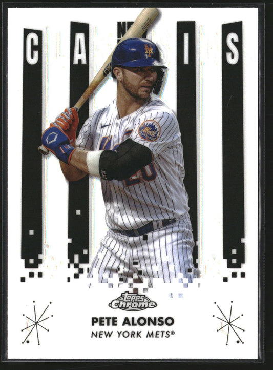 Pete Alonso 2022 Topps Chrome NC-8 New Classics New York Mets