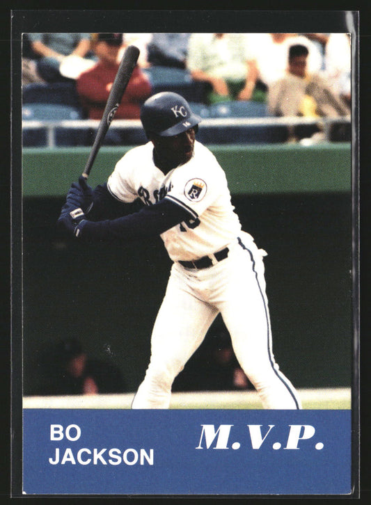 Bo Jackson 1989 Pacific Cards & Comics Playball U.S.A. (unlicensed) 6 Royals