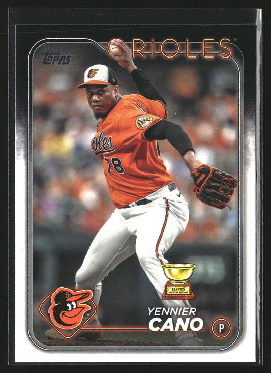 Yennier Cano 2024 Topps 158 Baltimore Orioles
