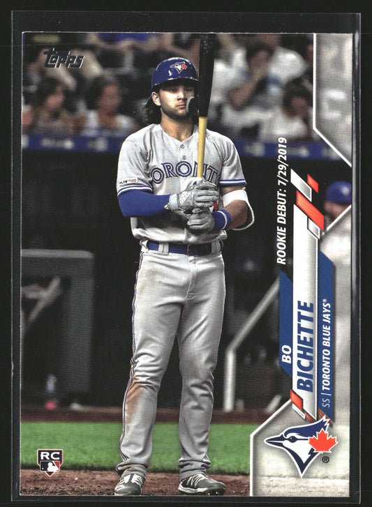 Bo Bichette 2020 Topps Update U-1 Toronto Blue Jays