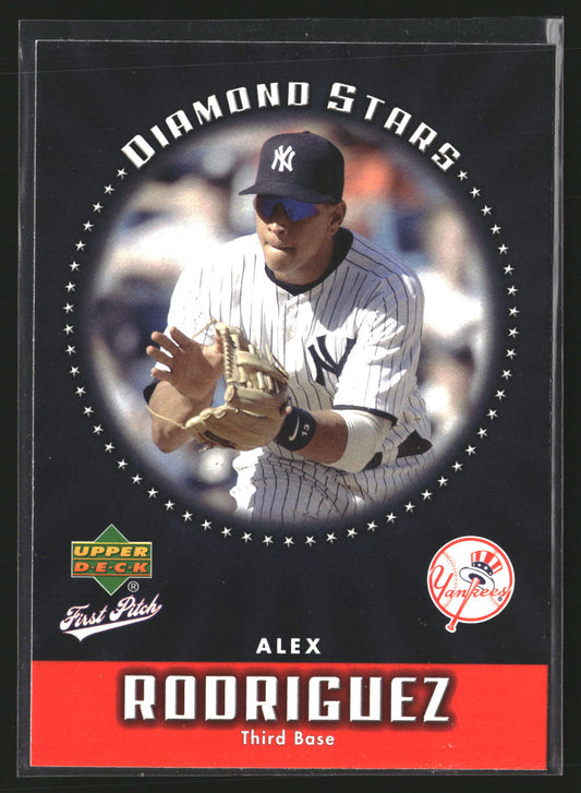 Alex Rodriguez 2006 Upper Deck First Pitch DS-22 Diamond Stars New York Yankees