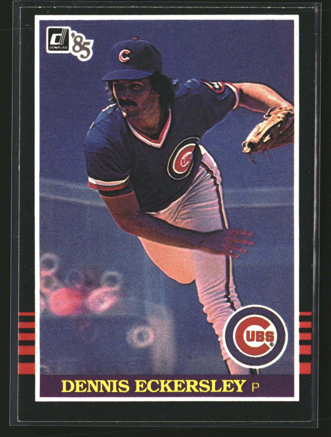 Dennis Eckersley 1985 Donruss 442 Chicago Cubs