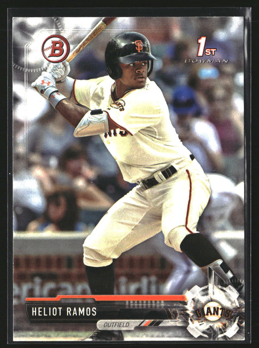 Heliot Ramos 2017 Bowman Draft BD-12 San Francisco Giants