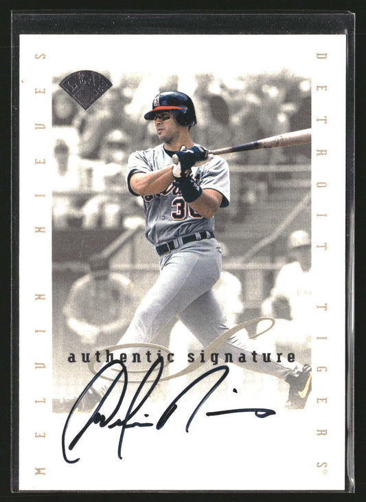 Melvin Nieves 1996 Leaf Signature Series NNO Extended Series Autographs Tigers