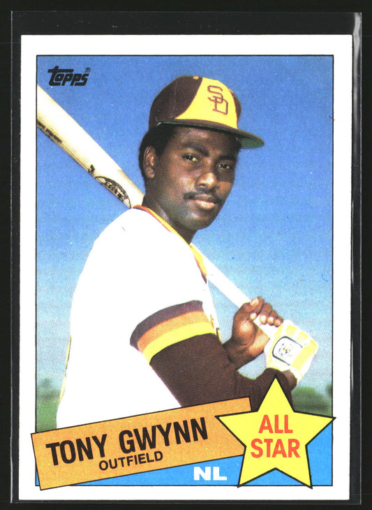 Tony Gwynn 1985 Topps 717 San Diego Padres