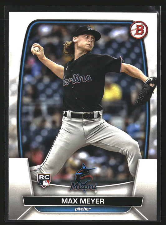 Max Meyer 2023 Bowman 36 RC RC Miami Marlins