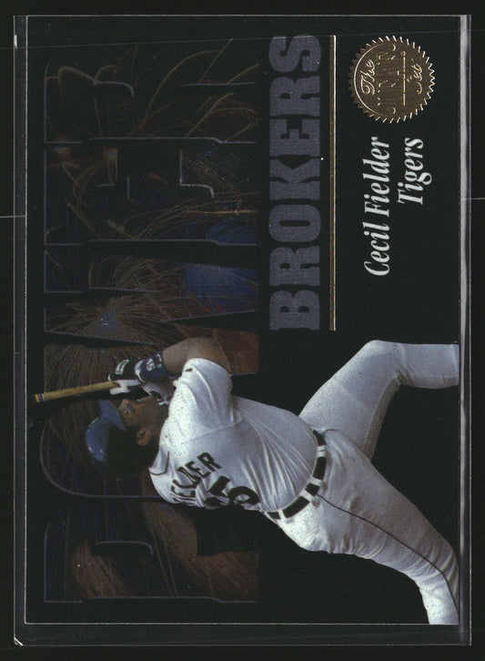 Cecil Fielder 1994 Leaf 7 Power Brokers Detroit Tigers