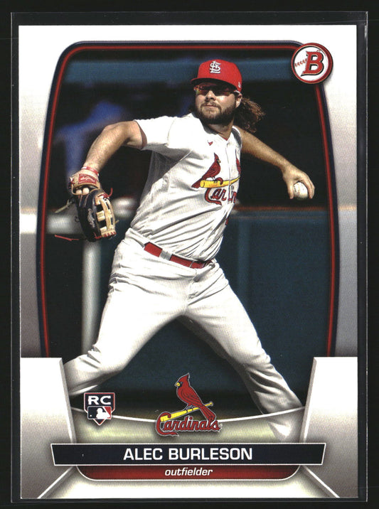 Alec Burleson 2023 Bowman 47 RC RC St. Louis Cardinals