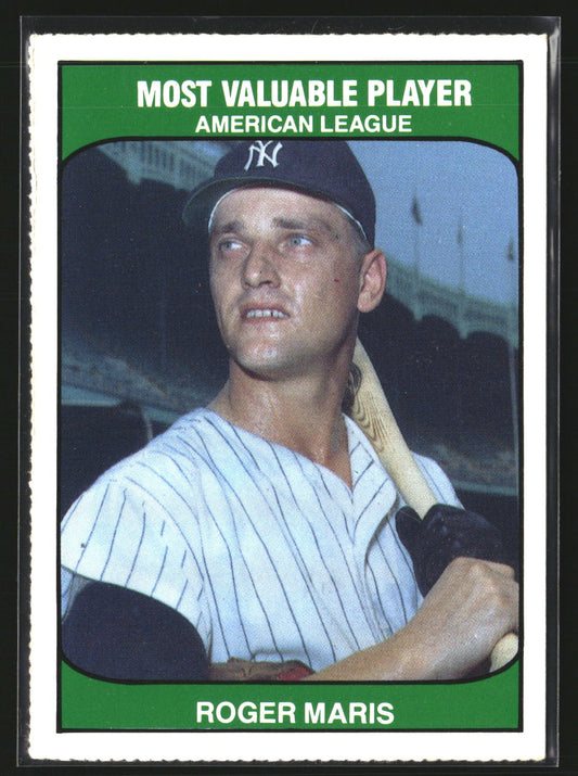 Roger Maris 1985 TCMA Most Valuable Players American League NNO New York Yankees